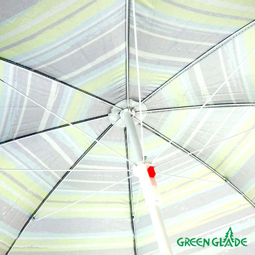 Фото 8 Зонт с центральной опорой Green Glade A1254 d 162 см Фото 8 Зонт с центральной опорой Green Glade A1254 d 162 см