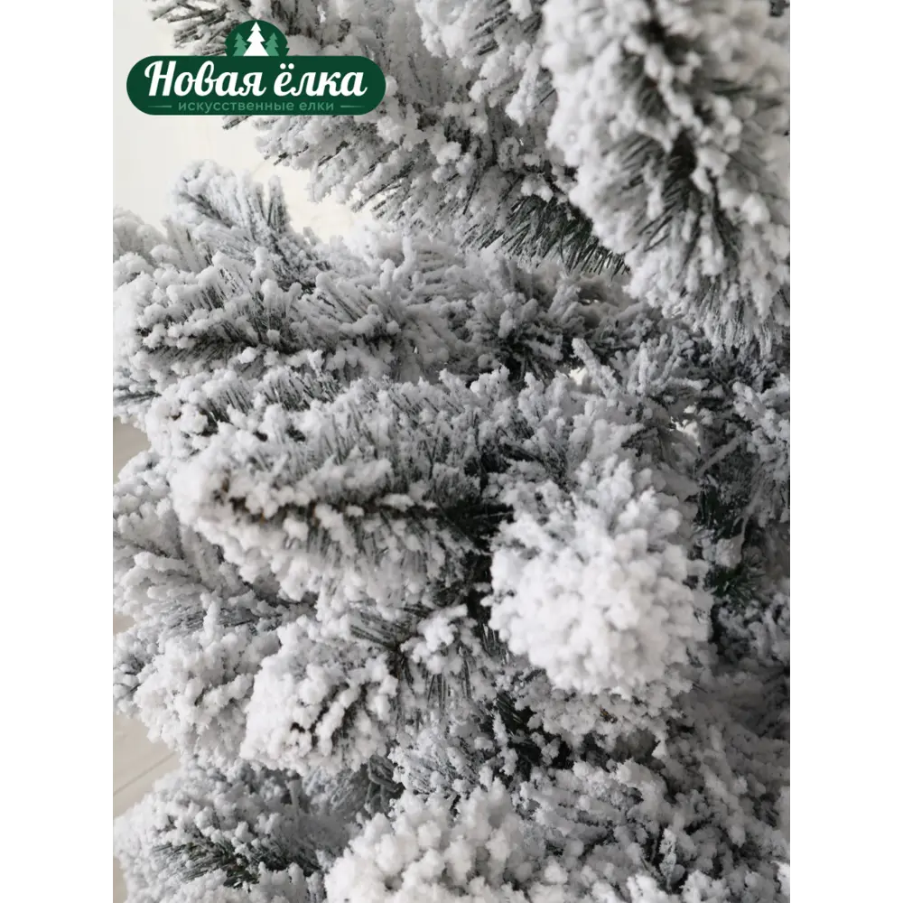 Фото Ель искусственная Новая ёлка 1989110 Кавказская Люкс заснеженная 1.1 м Фото Ель искусственная Новая ёлка 1989110 Кавказская Люкс заснеженная 1.1 м