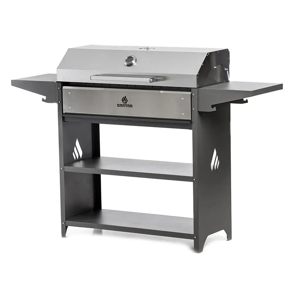 Фото Мангал Gratar Professional Optima BBQn 85x158x111 см сталь Фото Мангал Gratar Professional Optima BBQn 85x158x111 см сталь