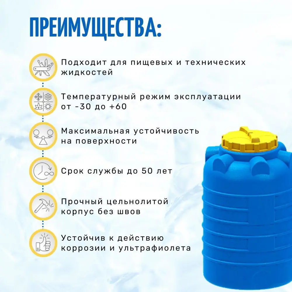 Фото 2 Ёмкость вертикальная KSC 300 л