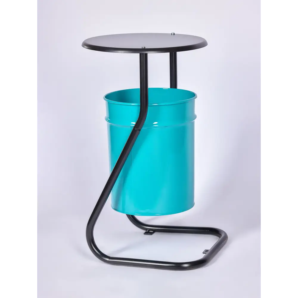 Фото 2 Урна уличная Профметстиль 643 металлическая зеленая 21 л Фото 2 Урна уличная Профметстиль 643 металлическая зеленая 21 л