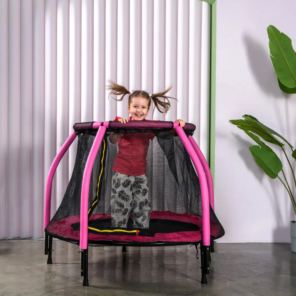 Фото 5 Детский батут Dfc Jump Kids 48 розовый Фото 5 Детский батут Dfc Jump Kids 48 розовый