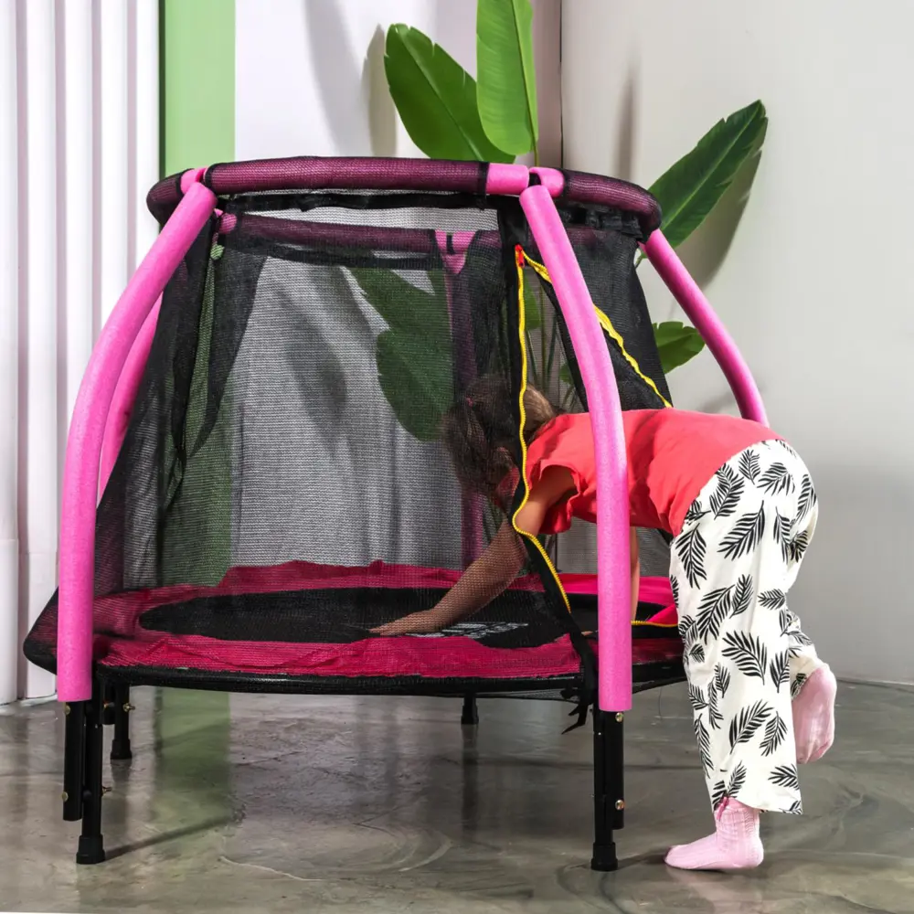 Фото 3 Детский батут Dfc Jump Kids 48 розовый Фото 3 Детский батут Dfc Jump Kids 48 розовый