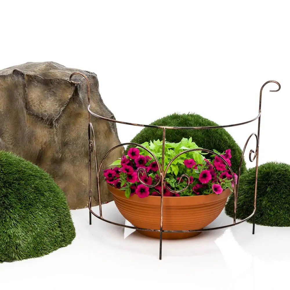 Фото Шпалера для растений 57094 кованая 60x88 см