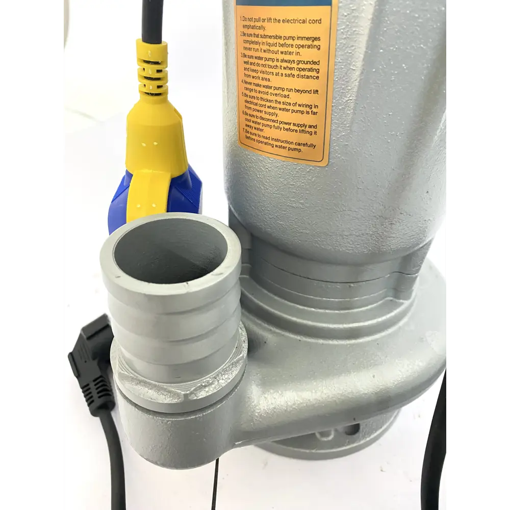 Фото 6 Фекальный насос Magnetta WQD10-10-0.75L3 высота подъема 16 м кабель 10 м расход 22000 л/ч Фото 6 Фекальный насос Magnetta WQD10-10-0.75L3 высота подъема 16 м кабель 10 м расход 22000 л/ч
