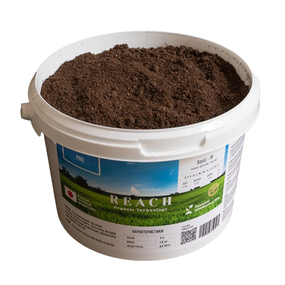 Фото Универсальное удобрение Reach Organic Technology Basic-M