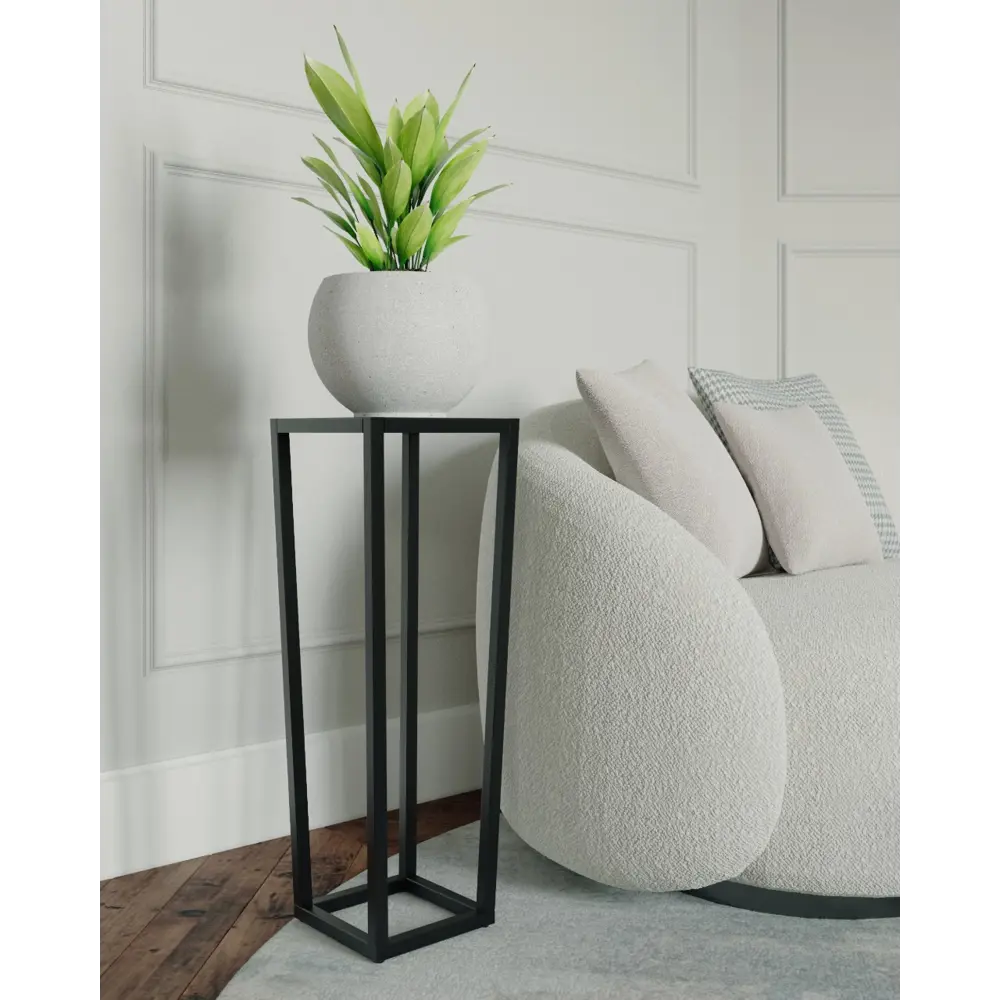 Фото 5 Полка подставка для цветов и растений Tempache 1040288 черная 70x25 см Фото 5 Полка подставка для цветов и растений Tempache 1040288 черная 70x25 см