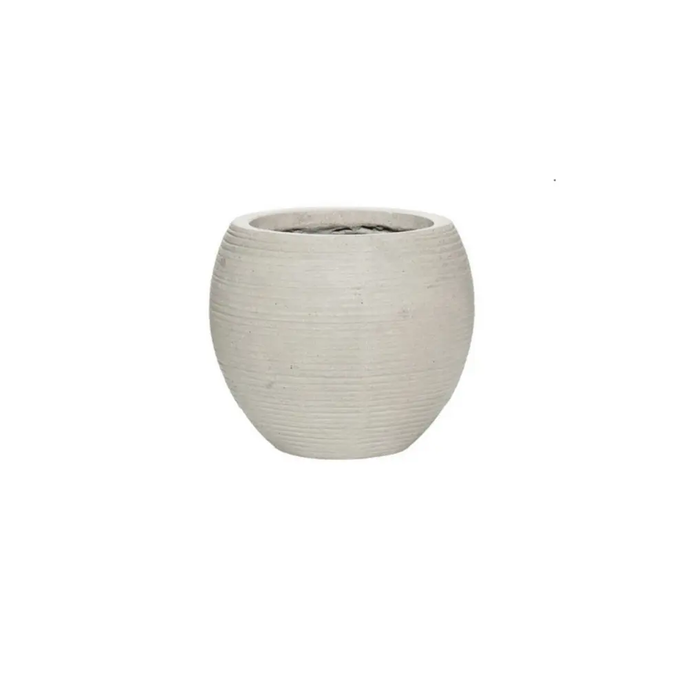 Фото Кашпо P3033-20-22 Pottery pots 23 см 7 л композитный светло-серый Фото Кашпо P3033-20-22 Pottery pots 23 см 7 л композитный светло-серый