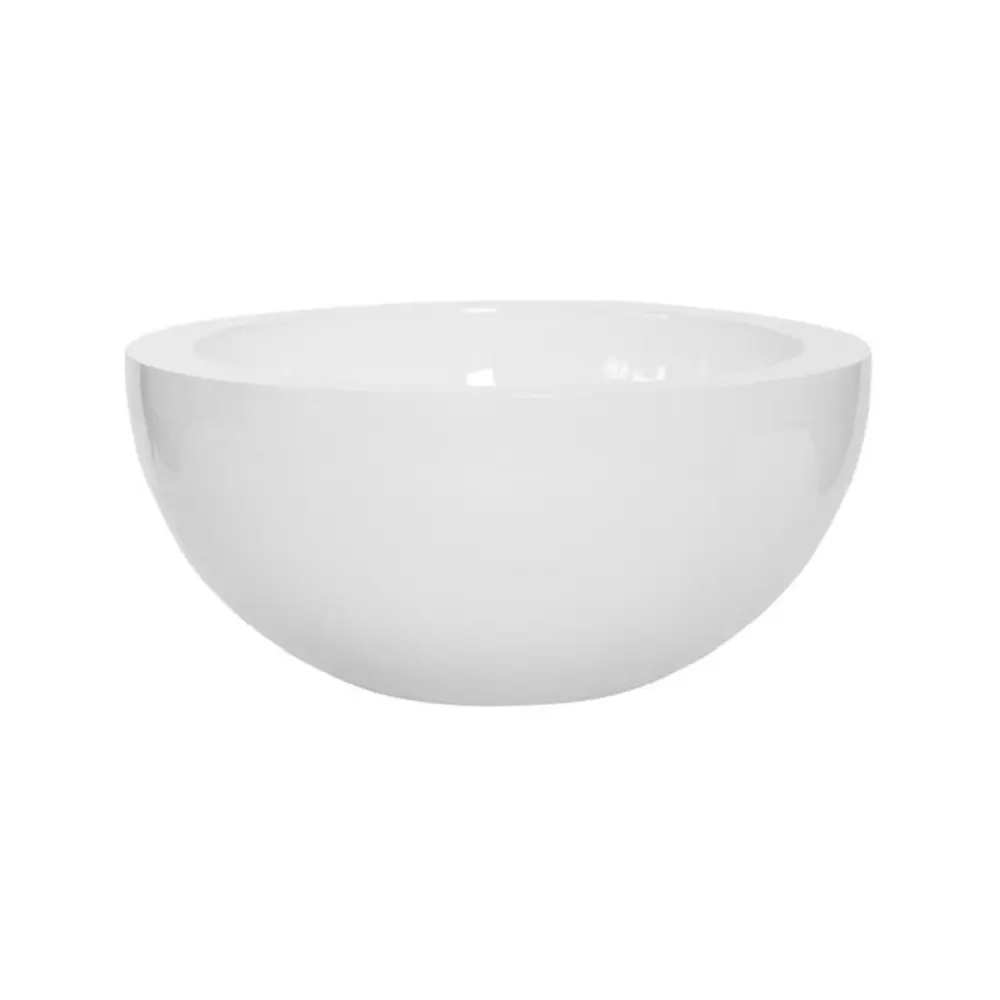 Фото Горшок цветочный E1144-S1-W Pottery pots 60 см 35 л композитный белый