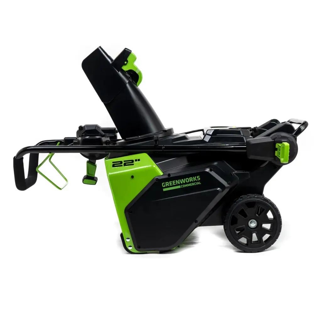 Фото 4 Снегоуборщик аккумуляторный бесщёточный Greenworks 2602507 55.9 см 82 В 2x2.5 Ач АКБ и ЗУ в комплекте Фото 4 Снегоуборщик аккумуляторный бесщёточный Greenworks 2602507 55.9 см 82 В 2x2.5 Ач АКБ и ЗУ в комплекте