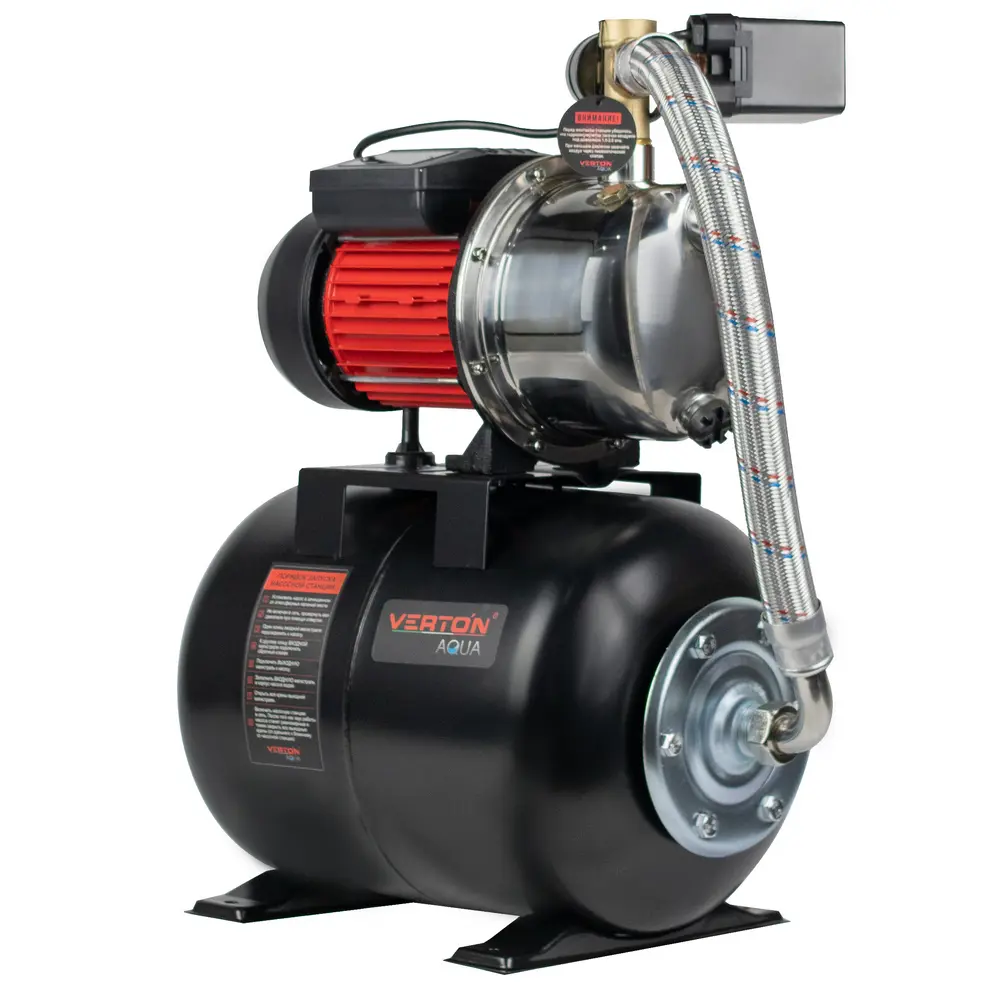 Фото 8 Насосная станция Verton Ps1100s/24 расход 3300 л/ч Фото 8 Насосная станция Verton Ps1100s/24 расход 3300 л/ч