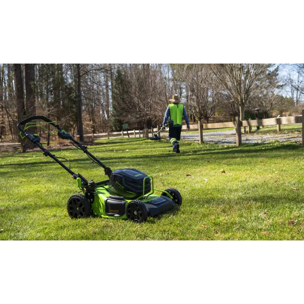 Фото 8 Газонокосилка аккумуляторная бесщёточная самоходная Greenworks 2515907 82 В 51 см АКБ и ЗУ не в комплекте Фото 8 Газонокосилка аккумуляторная бесщёточная самоходная Greenworks 2515907 82 В 51 см АКБ и ЗУ не в комплекте