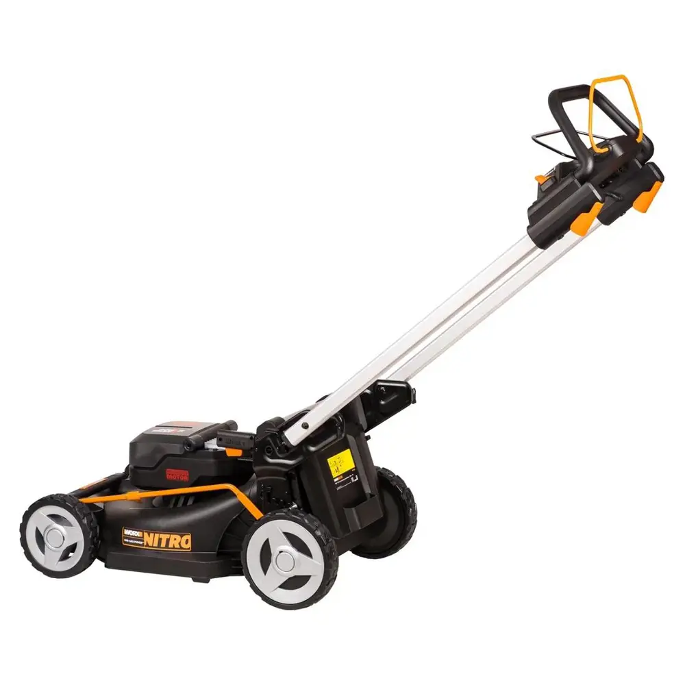 Фото 2 Газонокосилка аккумуляторная бесщёточная самоходная Worx Wg749e 40 В 46 см 2x4 Ач АКБ и ЗУ в комплекте Фото 2 Газонокосилка аккумуляторная бесщёточная самоходная Worx Wg749e 40 В 46 см 2x4 Ач АКБ и ЗУ в комплекте