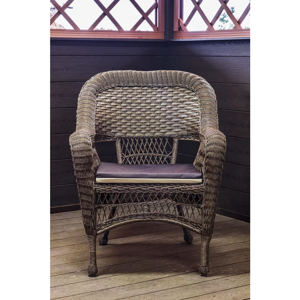 Фото Кресло садовое Мир дачника М00130 brown Мэдисон 740 см x 620 см x 950 см искусственный ротанг коричневый Фото Кресло садовое Мир дачника М00130 brown Мэдисон 740 см x 620 см x 950 см искусственный ротанг коричневый