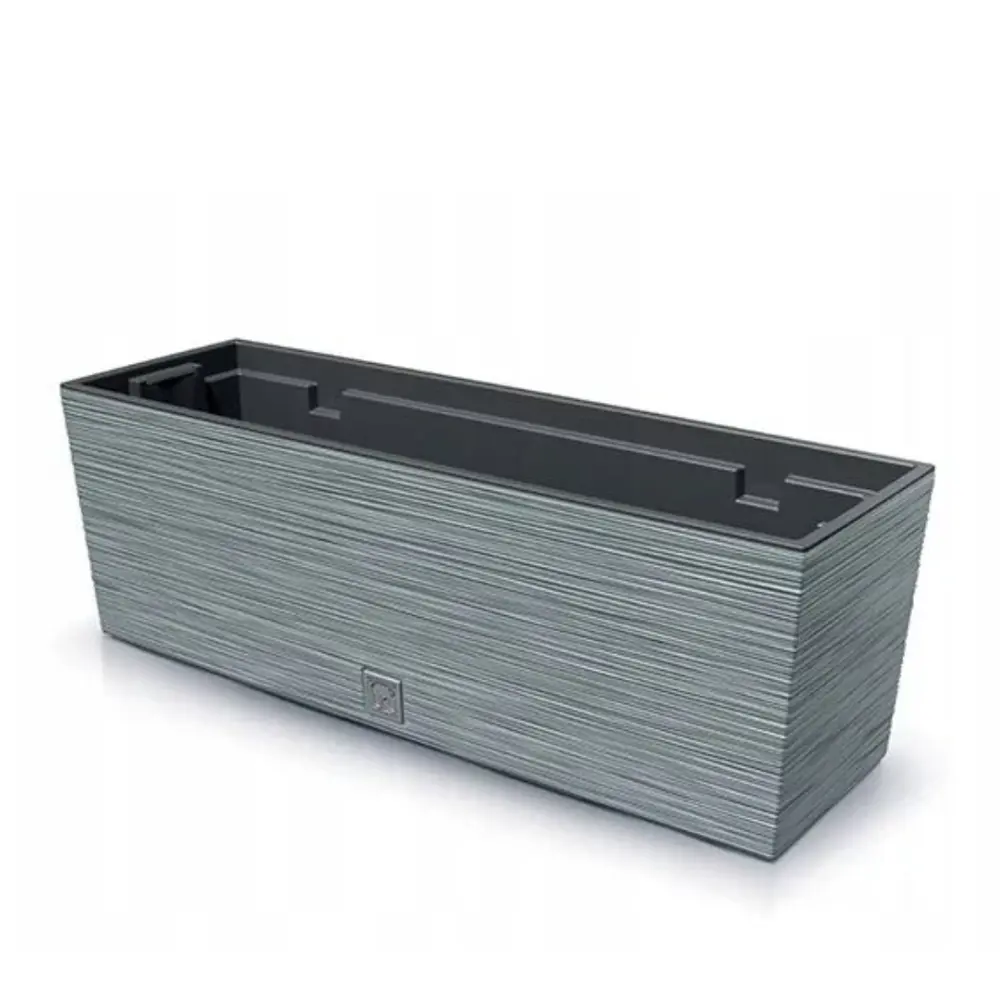 Фото 5 Кашпо Furu case Prosperplast d 58.5 см 19.5 см 18 л полипропилен серый/серебристый без автополива Фото 5 Кашпо Furu case Prosperplast d 58.5 см 19.5 см 18 л полипропилен серый/серебристый без автополива