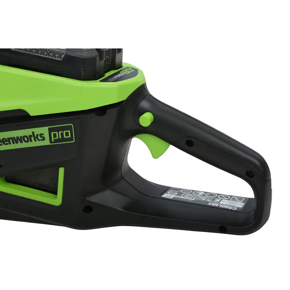 Фото 7 Пила аккумуляторная бесщёточная Greenworks Gd60cs25 60 В шина 40 см 1x4 Ач АКБ и ЗУ в комплекте Фото 7 Пила аккумуляторная бесщёточная Greenworks Gd60cs25 60 В шина 40 см 1x4 Ач АКБ и ЗУ в комплекте