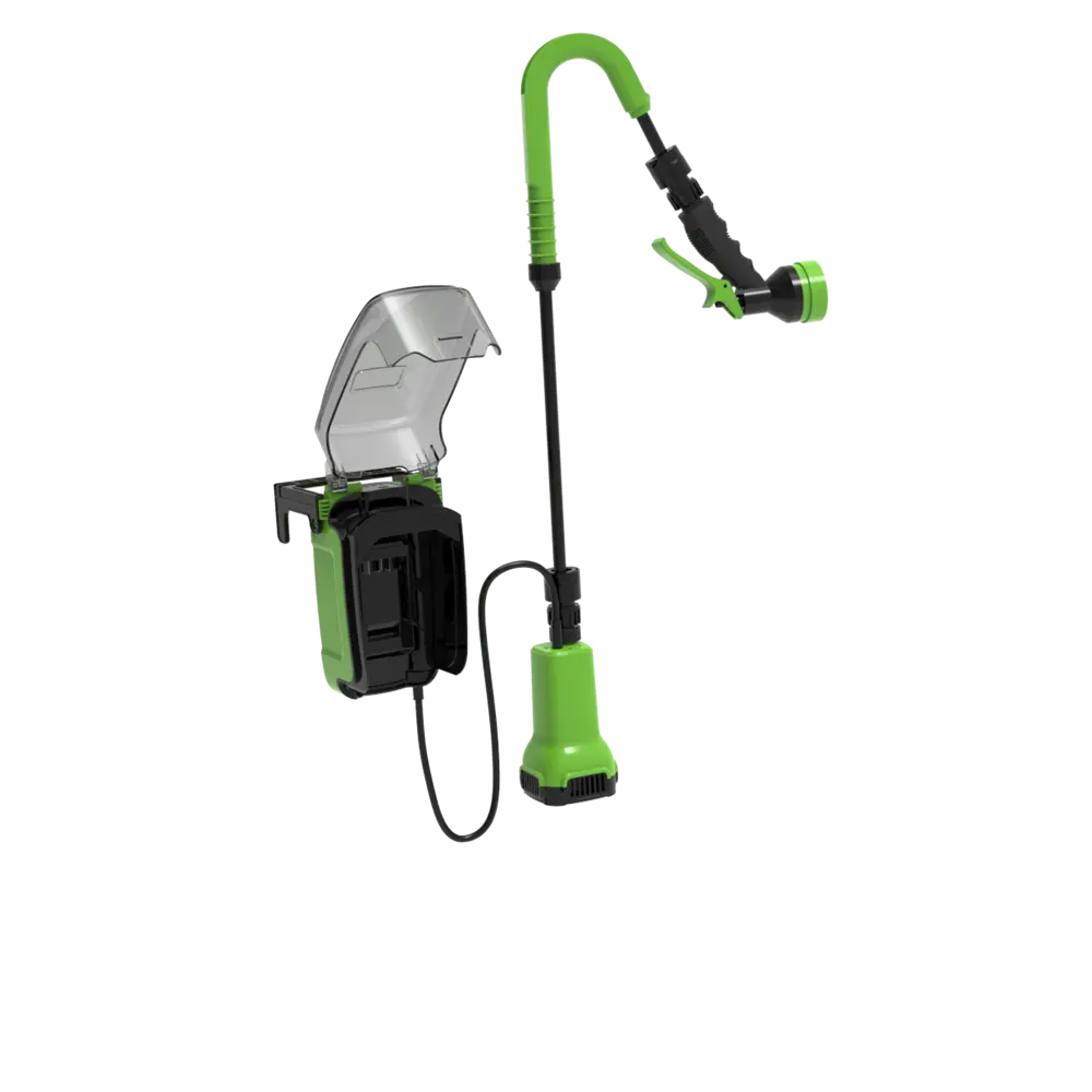 Фото Насос погружной дренажный Greenworks G24swp расход 1800 л/ч Фото Насос погружной дренажный Greenworks G24swp расход 1800 л/ч