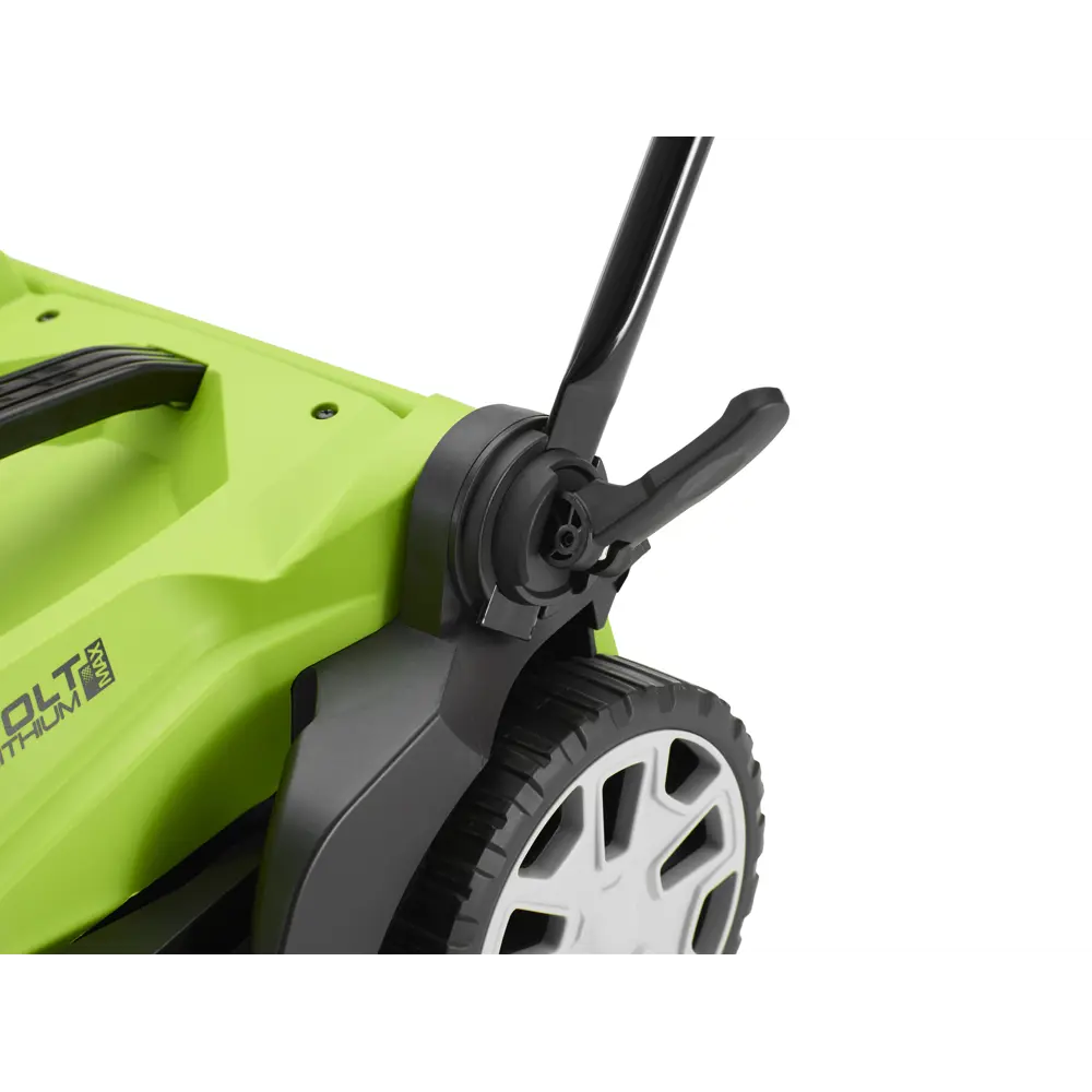 Фото 5 Газонокосилка аккумуляторная Greenworks G40lm35k2 40 В 35 см 1x2 Ач АКБ и ЗУ в комплект Фото 5 Газонокосилка аккумуляторная Greenworks G40lm35k2 40 В 35 см 1x2 Ач АКБ и ЗУ в комплект