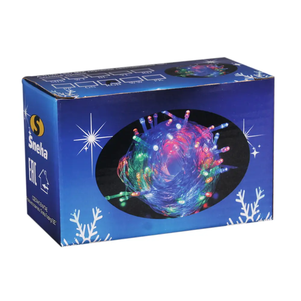 Фото 3 Электрогирлянда комнатная Sneha a-019a led RGB нить 5 м 50 ламп разноцветный 1 режим работы Фото 3 Электрогирлянда комнатная Sneha a-019a led RGB нить 5 м 50 ламп разноцветный 1 режим работы