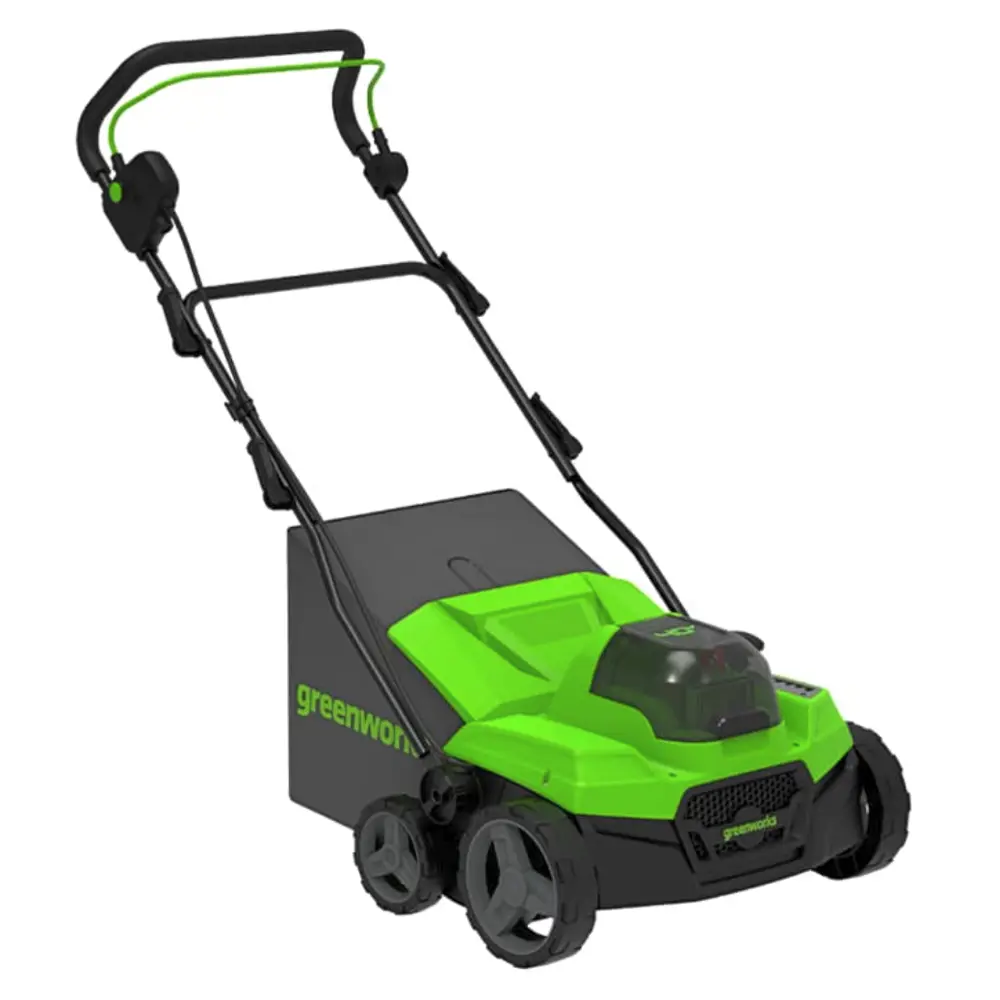 Фото 2 Аэратор аккумуляторный Greenworks GD40SC38II 40 В АКБ и ЗУ не в комплекте Фото 2 Аэратор аккумуляторный Greenworks GD40SC38II 40 В АКБ и ЗУ не в комплекте