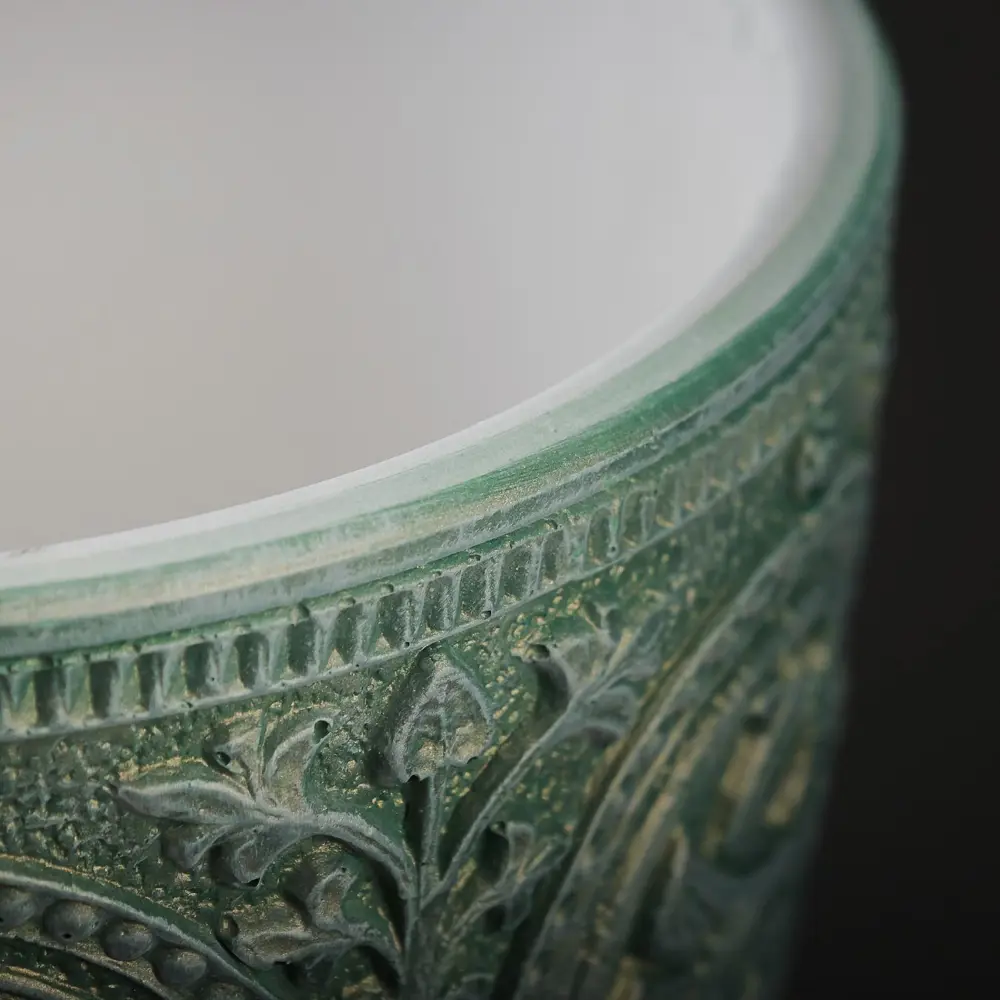 Фото 2 Горшок цветочный Былина зеленый бутон №3. 2.15л