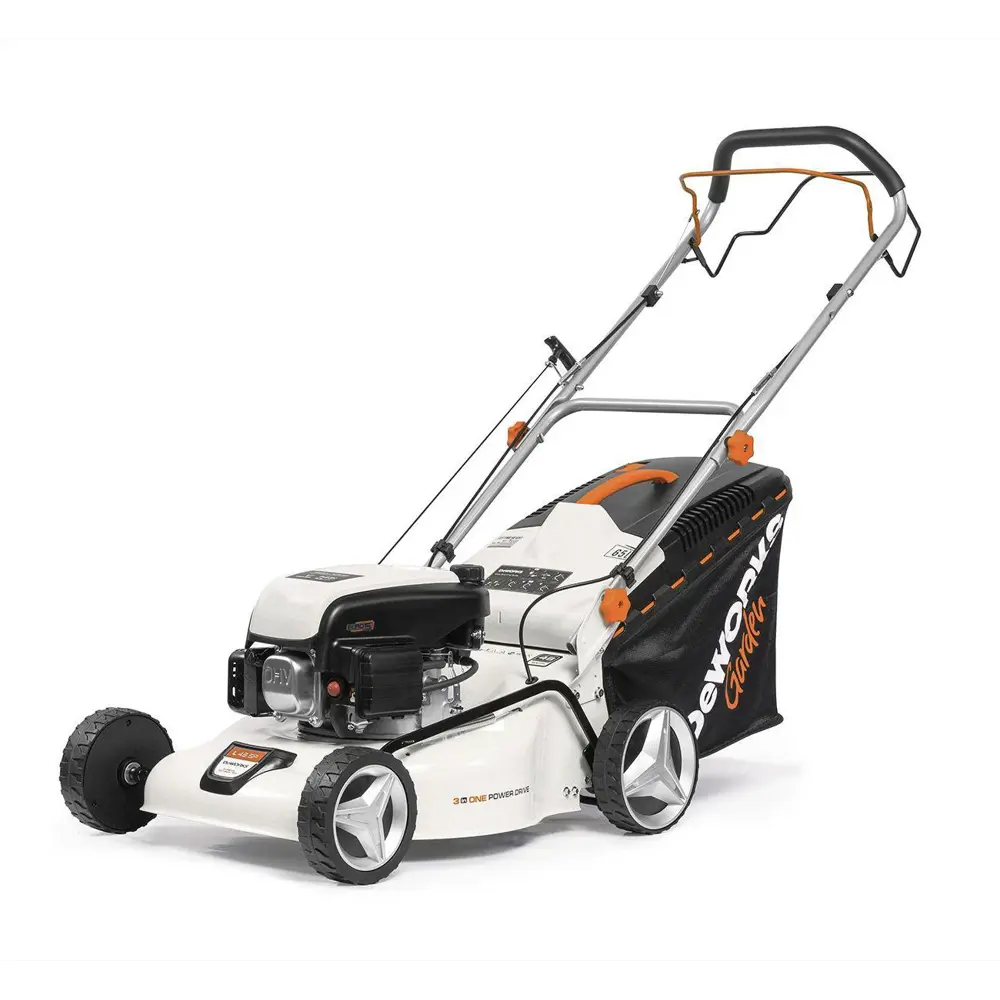 Фото Газонокосилка бензиновая самоходная Deworks L 48 SP 4.50 л.с. 46 см Фото Газонокосилка бензиновая самоходная Deworks L 48 SP 4.50 л.с. 46 см