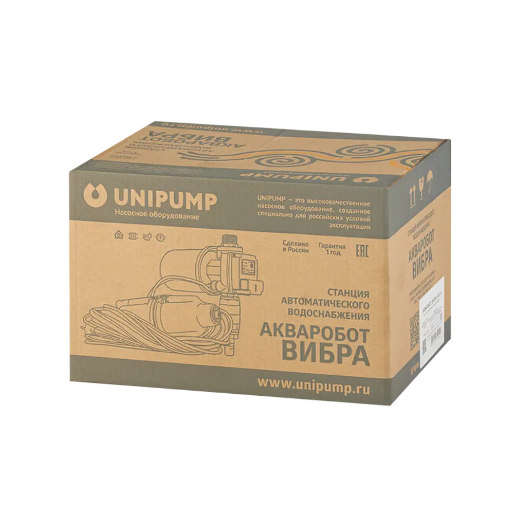 Фото 2 Насосная станция Unipump АкваРОБОТ М 5-25В Фото 2 Насосная станция Unipump АкваРОБОТ М 5-25В
