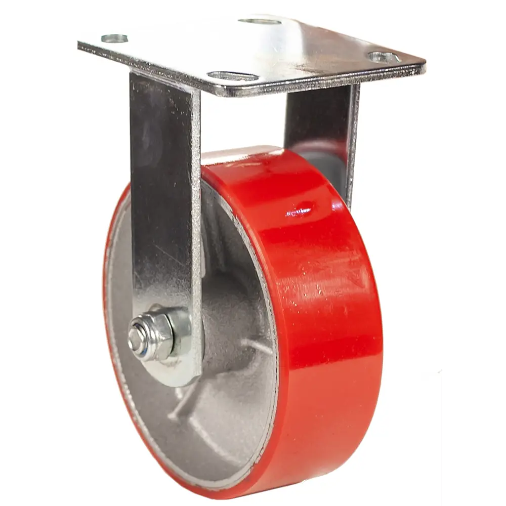 Фото Большегрузное полиуретановое колесо А5 FCP46 100 мм Фото Большегрузное полиуретановое колесо А5 FCP46 100 мм