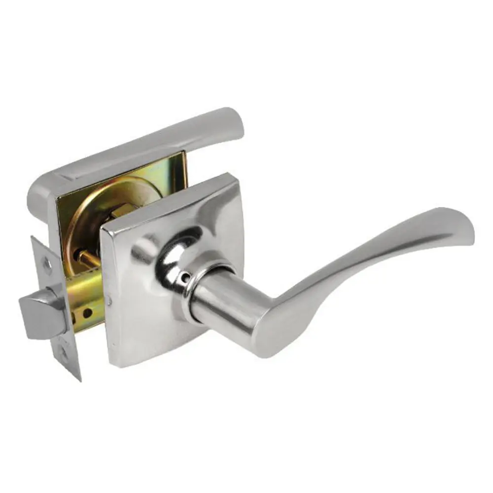 Фото Защелка дверная Чибис 2505 SN-PS матовый никель без запирания