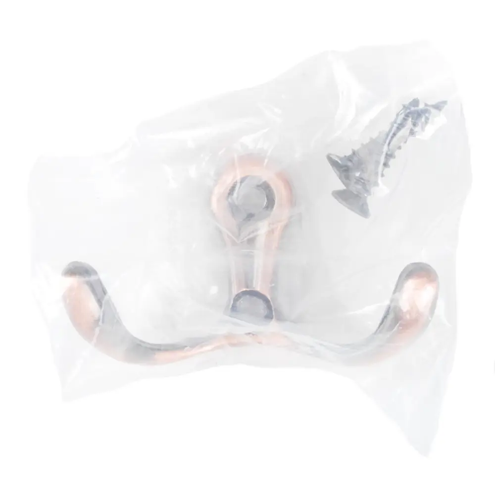 Фото Крючок мебельный Sanberg М0956ф 10x15 см цам цвет медный