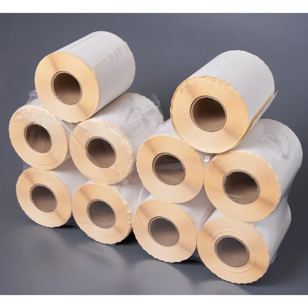 Фото 6 Термоэтикетки Pack Innovation самокл-ся ЭКО 100x150 мм 300 накл 40 мм втулка 2 шт IP0TE001015.300-2