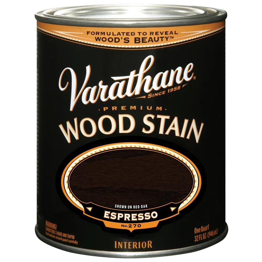 Фото Масло Varathane Wood Stain тонирующее прозрачное цвет эспрессо 0.946 л Фото Масло Varathane Wood Stain тонирующее прозрачное цвет эспрессо 0.946 л