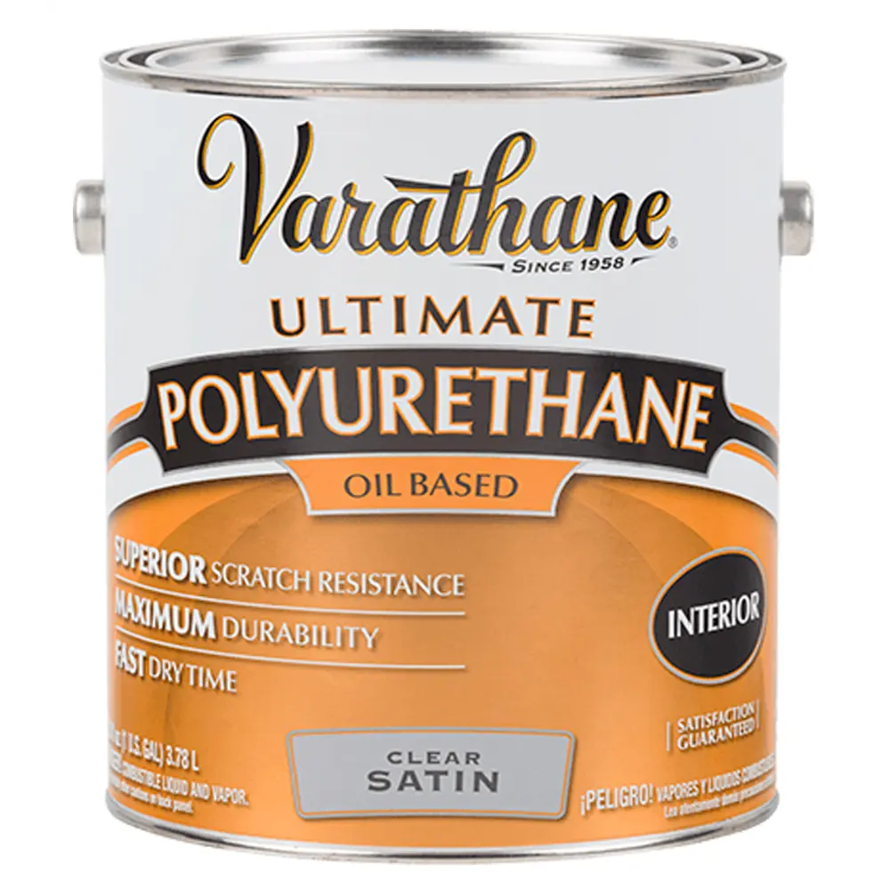 Фото Лак по дереву VARATHANE Urethane цвет прозрачный полуматовый 3.78 л