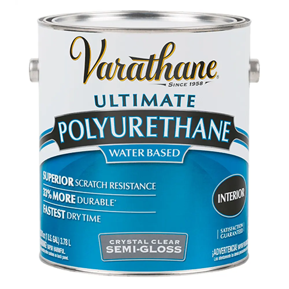 Фото Лак по дереву VARATHANE Polyurethane 200131 цвет прозрачный полуглянцевый 3.78 л Фото Лак по дереву VARATHANE Polyurethane 200131 цвет прозрачный полуглянцевый 3.78 л