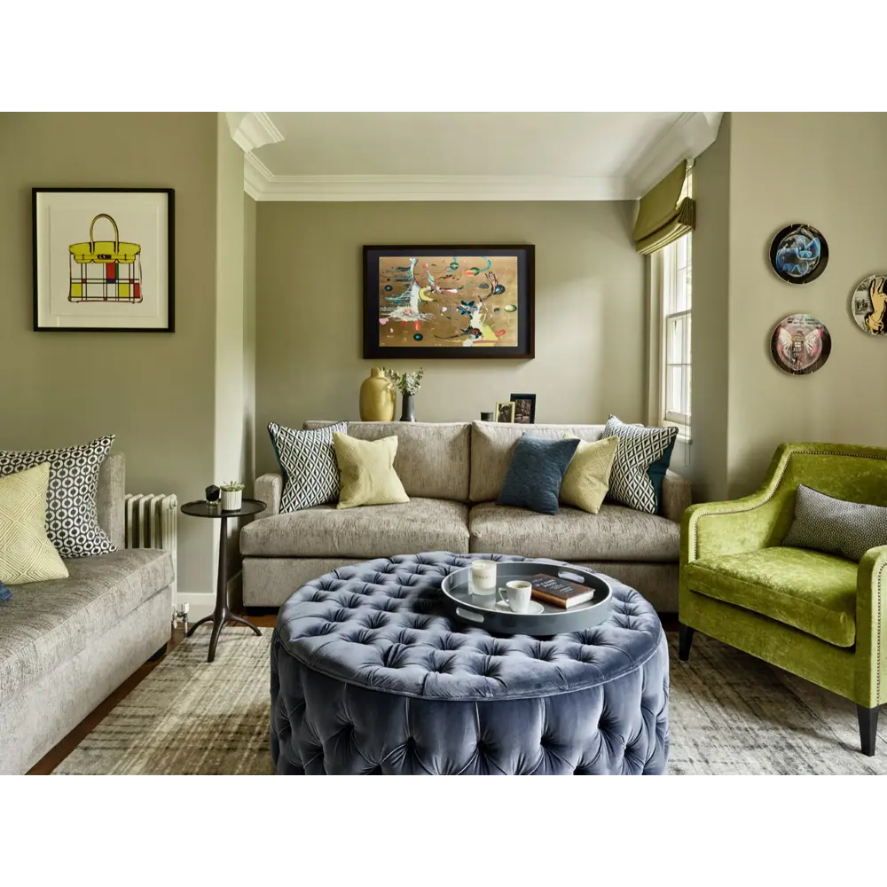 Фото 2 Краска фасадная EUROPAINT В_ЛМ_1111_ОЛВ4 3 л цвет оливковый