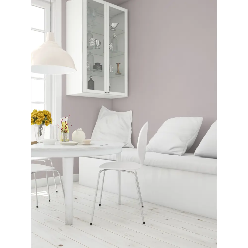 Фото 2 Краска акриловая GOODHIM D2 RAL 360 80 05 53652 цвет сиреневый 4.45 л