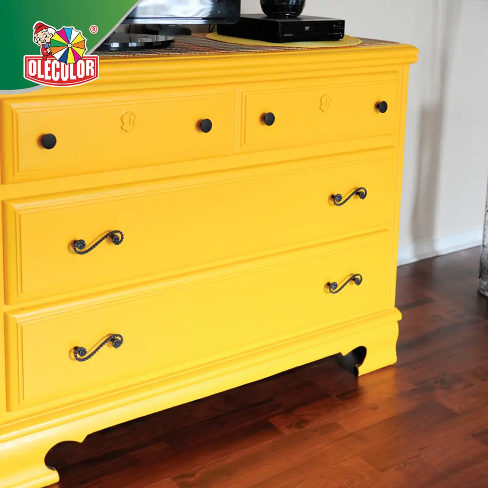 Фото 4 Эмаль акриловая OLECOLOR 4300002566 полуглянцевая цвет серый 2 кг