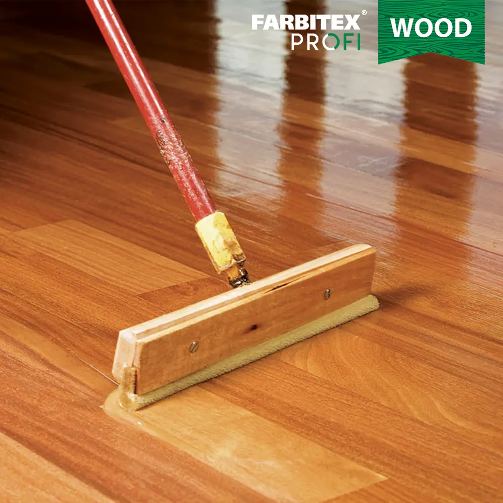 Фото 4 Лак паркетный FARBITEX ПРОФИ WOOD 4300005114 матовый бесцветный 3 л Фото 4 Лак паркетный FARBITEX ПРОФИ WOOD 4300005114 матовый бесцветный 3 л