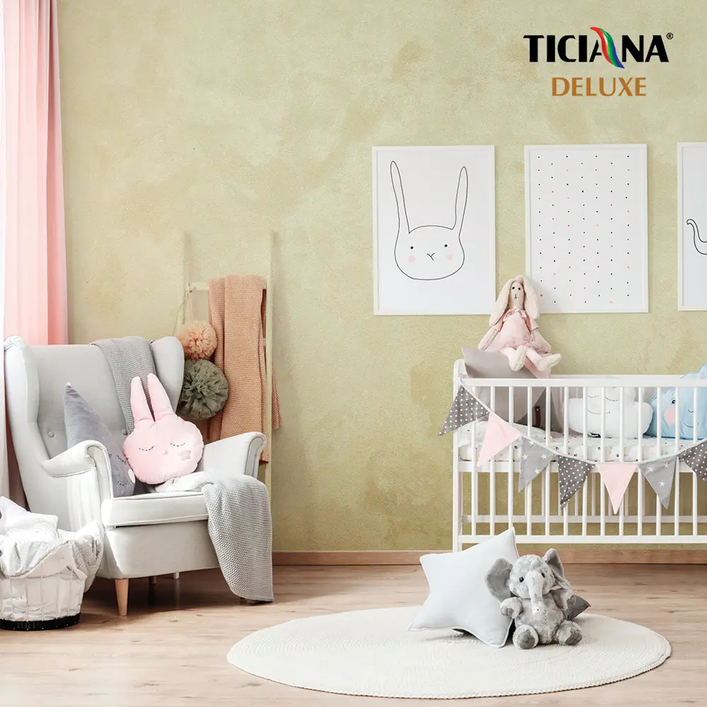 Фото 4 Покрытие декоративное TICIANA DELUXE Seteria с эффектом шелка цвет серебро 4 л Фото 4 Покрытие декоративное TICIANA DELUXE Seteria с эффектом шелка цвет серебро 4 л