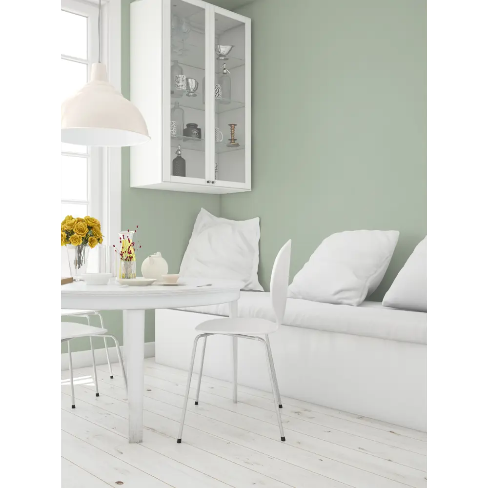 Фото 3 Краска колерованная GOODHIM 55342 цвет зеленый 7 кг Фото 3 Краска колерованная GOODHIM 55342 цвет зеленый 7 кг