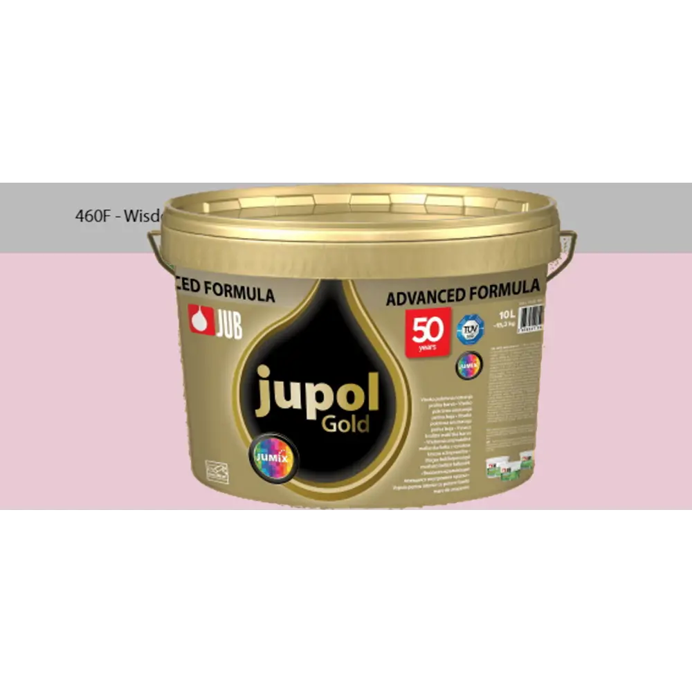 Фото Краска для стен и потолков высокоукрывистая моющаяся Jub Jupol Gold 1009806 цвет 460f фиолетовый 2 л Фото Краска для стен и потолков высокоукрывистая моющаяся Jub Jupol Gold 1009806 цвет 460f фиолетовый 2 л