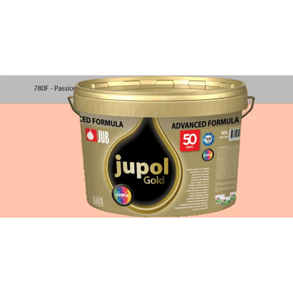 Фото Краска для стен и потолков высокоукрывистая моющаяся Jub Jupol Gold 1009806 цвет 780f розовый 2 л Фото Краска для стен и потолков высокоукрывистая моющаяся Jub Jupol Gold 1009806 цвет 780f розовый 2 л