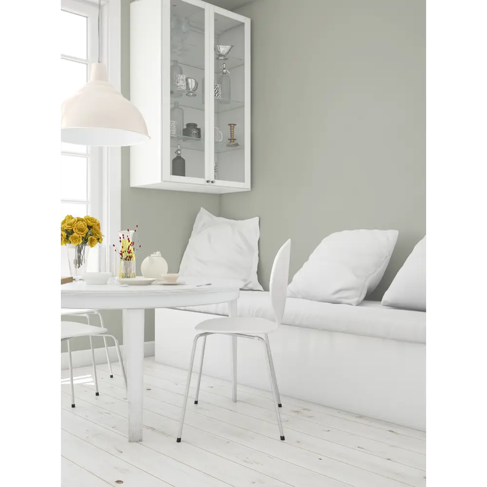 Фото 2 Краска колерованная D2 моющаяся Goodhim S цвет RAL 120 80 05 база А 8.9 л Фото 2 Краска колерованная D2 моющаяся Goodhim S цвет RAL 120 80 05 база А 8.9 л