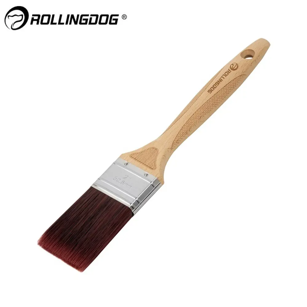 Фото 3 Малярная кисть для водных красок Rollingdog 02076 искусственная щетина ширина 50 мм Фото 3 Малярная кисть для водных красок Rollingdog 02076 искусственная щетина ширина 50 мм