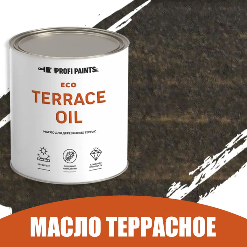 Фото Масло для дерева Profipaints ECO Terrace Oil износостойкое цвет торф 2.7 л Фото Масло для дерева Profipaints ECO Terrace Oil износостойкое цвет торф 2.7 л