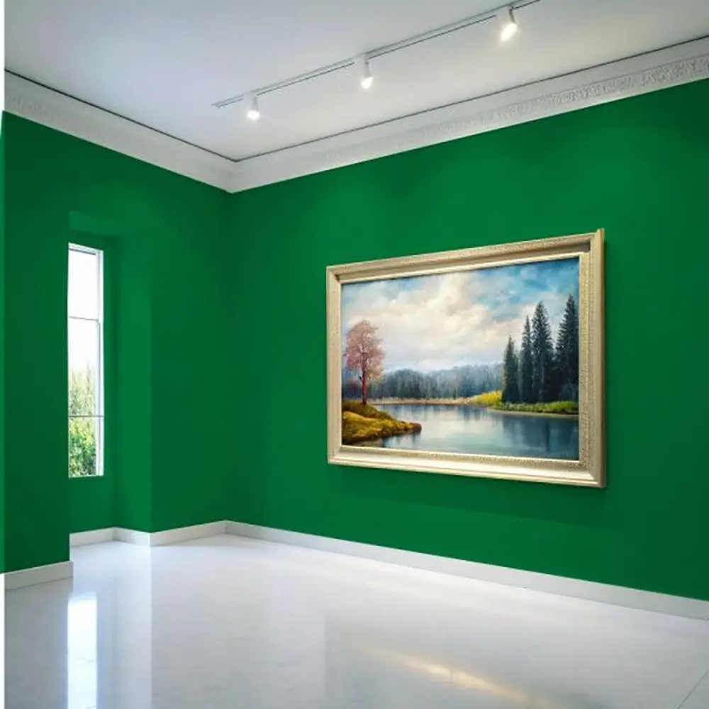 Фото 3 Краска для стен и потолков моющаяся Profipaints Eco Interior Vision матовая цвет сочная трава 0.9л Фото 3 Краска для стен и потолков моющаяся Profipaints Eco Interior Vision матовая цвет сочная трава 0.9л