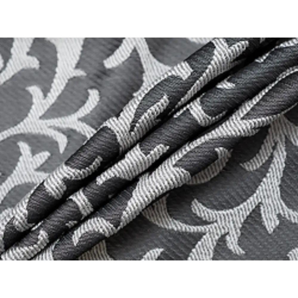 Фото 5 Штора жаккард Вензель 160x260 цвет черно-серый на шторной ленте , высота 260, ширина 160 Фото 5 Штора жаккард Вензель 160x260 цвет черно-серый на шторной ленте , высота 260, ширина 160