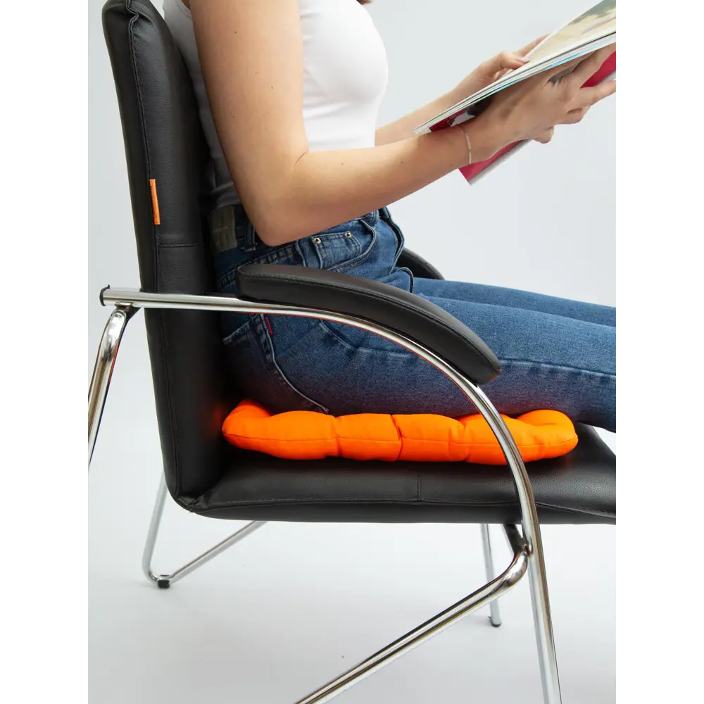 Фото 6 Подушка на сиденье Amaro Home AH2145EL/05 Eco Line 40x40 см