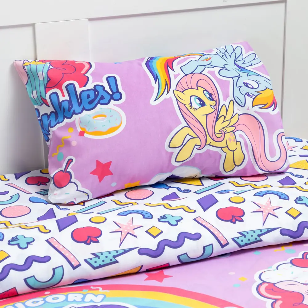 Фото Комплект детского постельного белья Hasbro My little pony 5270994 Полутораспальный Фото Комплект детского постельного белья Hasbro My little pony 5270994 Полутораспальный
