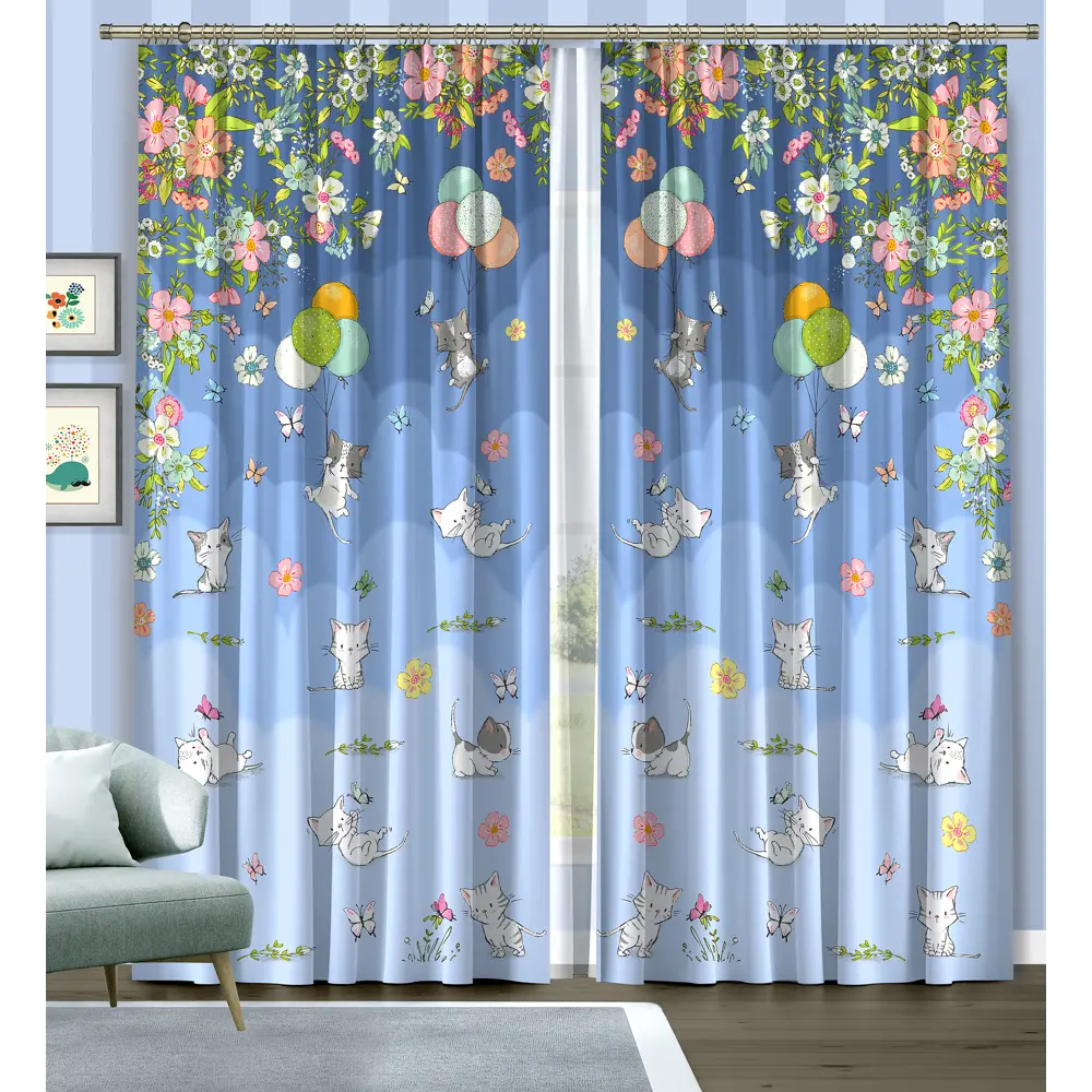 Фото Комплект штор Iris 260 см 116 Фото Комплект штор Iris 260 см 116